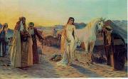 unknow artist Arab or Arabic people and life. Orientalism oil paintings 101 oil on canvas